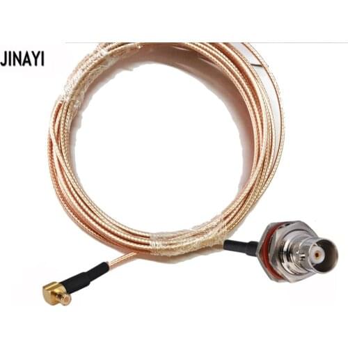 MCX male Plug to BNC Female Jack Connector RF coaxial coax RG316 cable 1m 3m 5m 10m