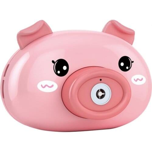 Fashion Bubble Machine Lovely Appearance Lightweight Bright Color Operate Easily Plastic Indoor Outdoor Bubble Toy for Toddlers