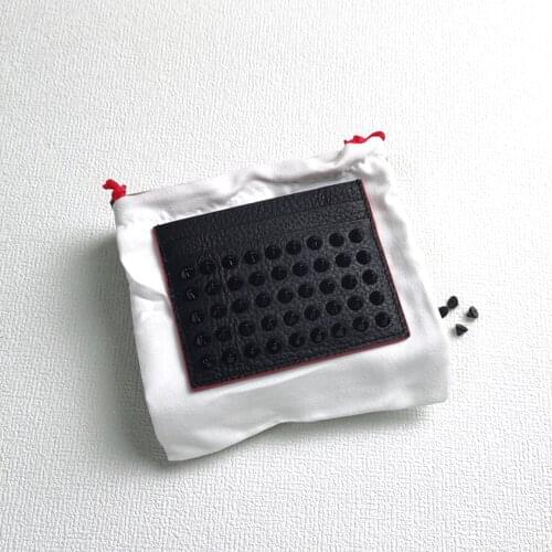 Fashion Slim Card Holder High Capacity Genuine Leather Men Women Simple Card Bag Business Bank Credit Card Holder Coin Purse