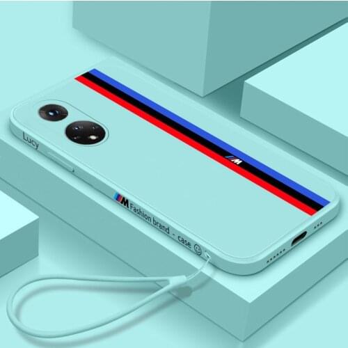 For Huawei Honor 50 30 20 Pro 20i 10i Case Soft Liquid silicone fashion protect Back Cover Case For Honor V10 V20 V30 V40 8X 9X