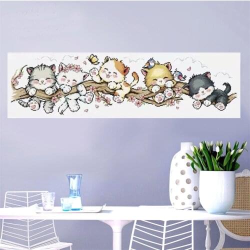 Cross Stitch Set Chinese Cross-stitch Kit Embroidery Needlework Craft Packages Cotton Fabric Floss New Designs Embroidery G171