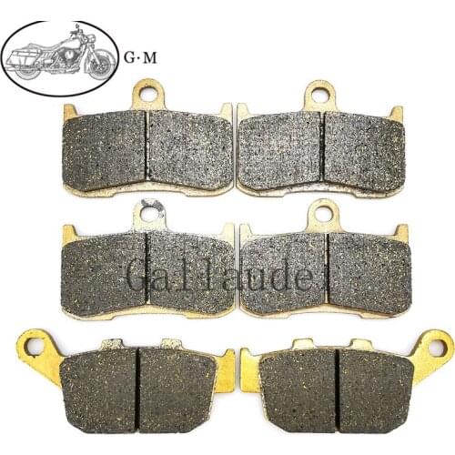 Motorcycle Front / Rear Brake Pads For Kawasaki Z800 Non ABS & ABS 2013-2016 Z800E ABS 2013-2016 Z900 2017-2018