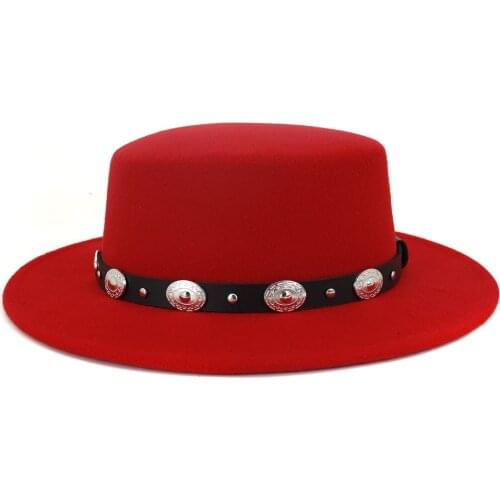 Simple Women Men Wool Vintage Gangster Trilby Felt Fedora Hat With Wide Brim Gentleman Elegant Lady Winter Autumn Jazz Caps