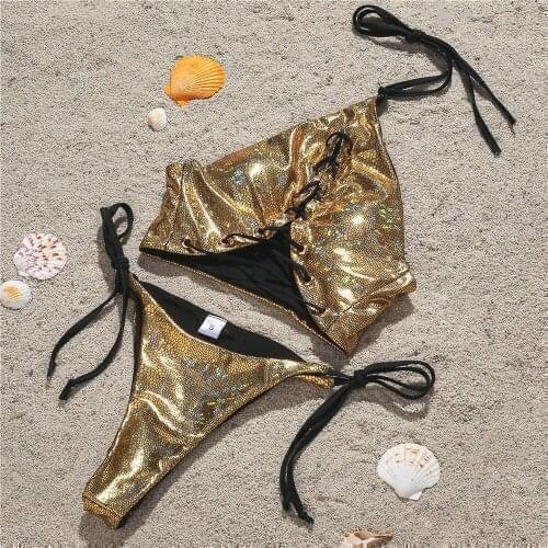 Tanboby Gold Swimwear