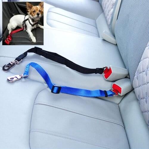 Pet Products Universal Cat Dog Safety Adjustable Car Seat Belt Harness Leash Puppy Seat-belt Travel Clip Strap Leads