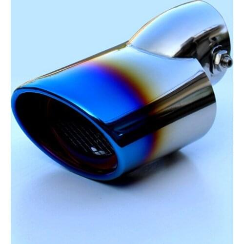 1pcs BlueTail End Pipe Exhaust Muffler Tip For Honda City 2014 2015 2016