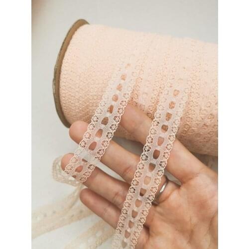 10 Meters White Apricot High Quality Decoration Water Soluble Flower Lace Trim Sewing Crafts Women Cloth Dress Accessories DIY