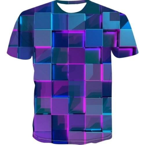 3d New Fashion Men 'S Breathable Comfortable T -Shirt 3d Printing Summer Short Sleeve Round Neck Daily Casual T -Shirt S -6xl