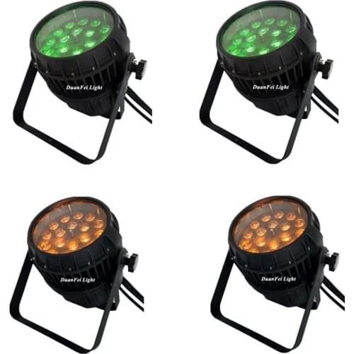 6pieces colour light Ip65 zoom par strobo led rgbw dj led light dmx par rgbw 18x10w led zooming par can