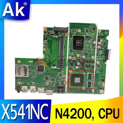 Akemy for ASUS X541NC REV2.1 pour ASUS X541NA X541N N4200, CPU, ordinateur portable, test, fonctionne 100