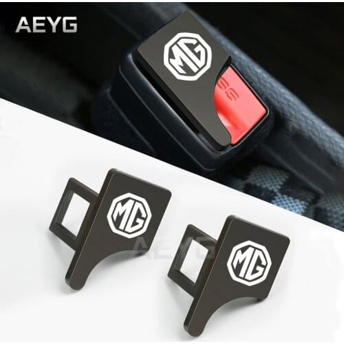 Car Hidden Safety Seat Belt Buckle Clip For MG MG3 MG5 MG6 MG7 TF ZR ZS 3SW 2020 2018 2021 Auto Interior Accessories Supplies