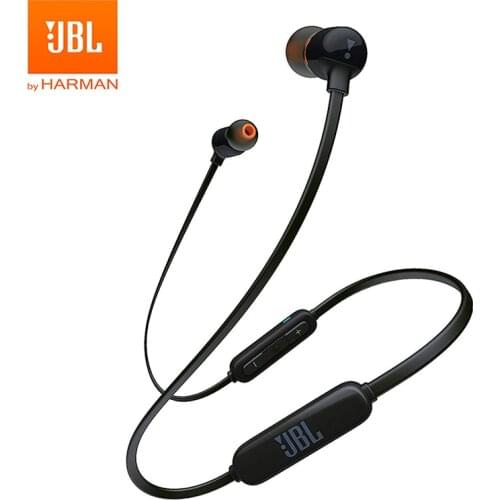 JBL T110BT Wireless Bluetooth Earphone TUNE 110BT Sports Bass Sound Magnetic Headset 3-Button Remote With Mic for Smartphones