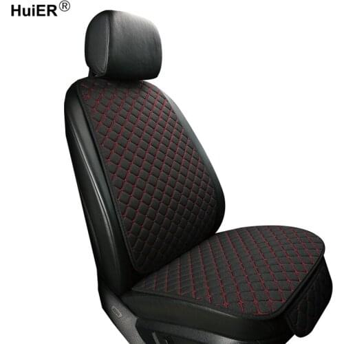 6 Colors Car Seat Cushions Covers Front Seat Carpet Flax Breathable Comfortable Universal Car Seat Protector Auto Accessories