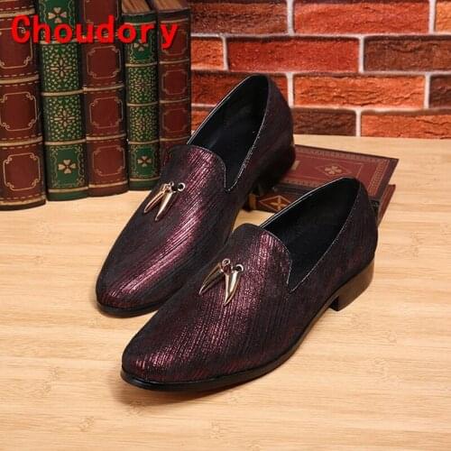 Choudory zapatillas hombre red sliver italian mens glitter shoes tassel velvet shoes men dress shoes 2017 slip on loafers size12