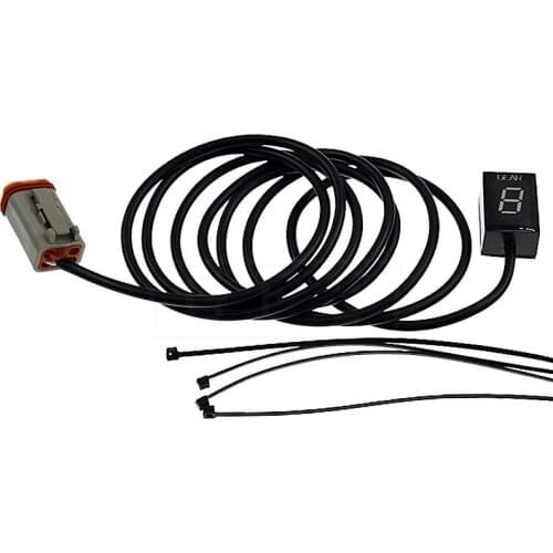 Motorcycle LCD Electronics 6 Speed 1-6 Level Gear Indicator Digital Gear Meter For Harley Touring CVO FLH FLHRSE FLHXSE 2011