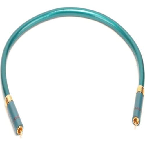 KYYSLB height wind 8N single crystal copper fever level audio signal line HiFi audio amplifier RCA double lotus line