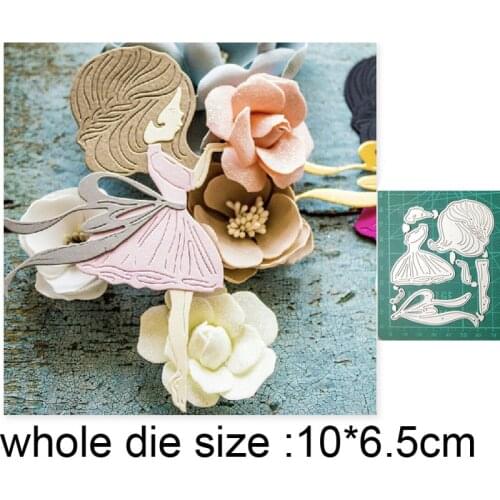 Little Girl Dies New 2021 Metal Cutting Dies for DIY Scrapbooking Paper and Card Making Decorative Embossing Dies Craft dies