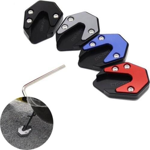 Motorcycle Kickstand Sidestand Stand Support Ground Outdoor Parking Extension Enlarger Pad For Forza300 2018 2019 2020