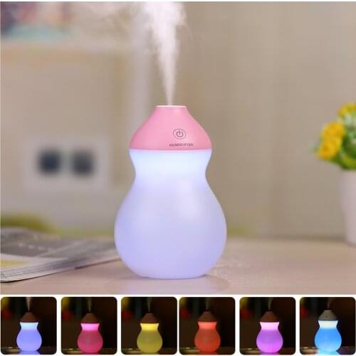 Gourd Humidifier Battery Rechargeable Wireless Usb Office Car Marquee Water Meter Ultrasonic Humidifier Bedroom Office Car