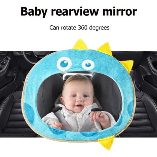 Baby Rearview Mirror Adjustable Wide Angle Car Baby Back Seat Rear View Mirror Kids Baby Monitor Safety Mirror Car Accessories