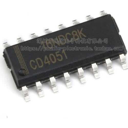 SMD 4051 One of Eight Analog Switch SOP-16