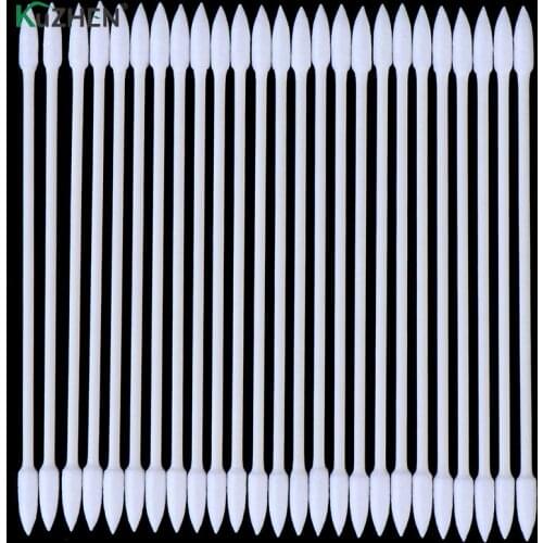 25pcs/bag Blend Cotton Stick Disposable Cleaning Tool for Earphone Phone Charge Port