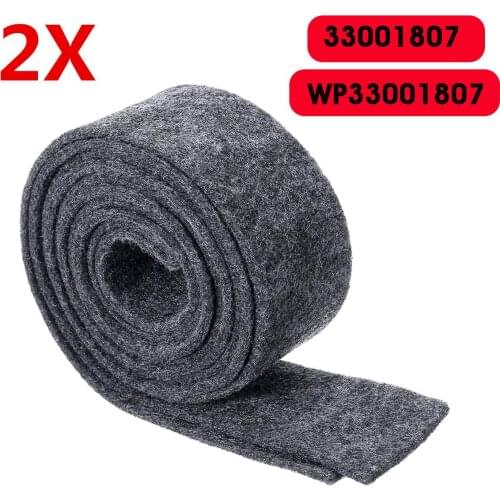 2X Clothes Dryer Drum Felt Seal Gasket Strip For Whirlpool Maytag AP6007947 PS11741074 WP33001807