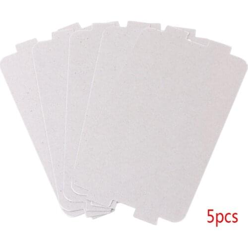 5Pcs Microwave Oven Mica Plate Sheet Thick Replacement Part 107x64mm For Midea Whosale&Dropship