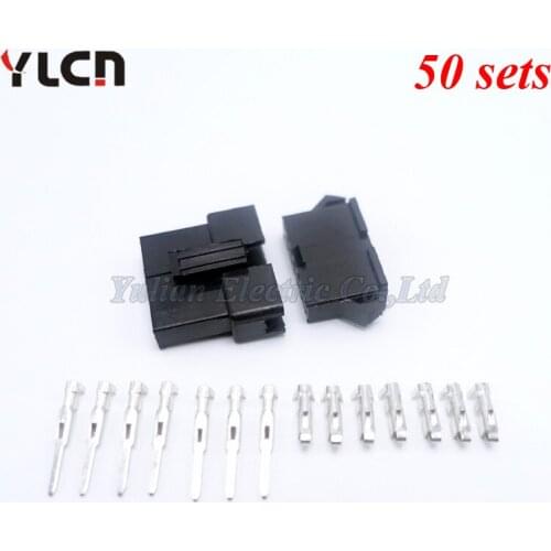 50sets High Quality Connector 8Pin Pitch 2.54MM Female and Male Housing + Terminals SM-8P SM-8R JST 2.54MM SM2.54