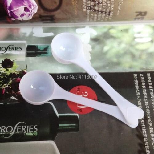 500pcs 3g Spoon 3 gram 6ML Food Grade PP Medical Milk Powder Liquid Round-bottomed Spoon Plastic Scoop