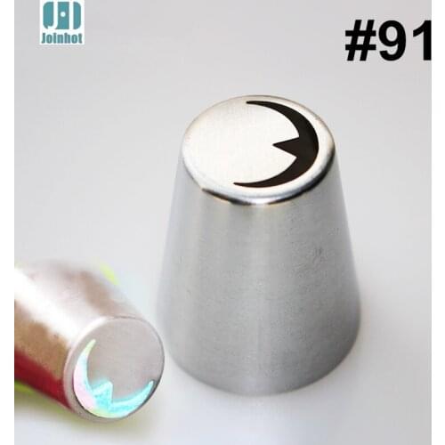 #91 big size Unique Design Russian Icing Piping Nozzles Cake Decoration Decor Tips cake tips for beginner