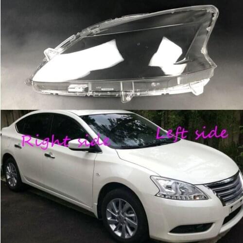 Car Headlamp Lens For Nissan Sylphy 2012 2013 2014 2015 Car Headlight cover Headlamp Lens Auto Shell Cover