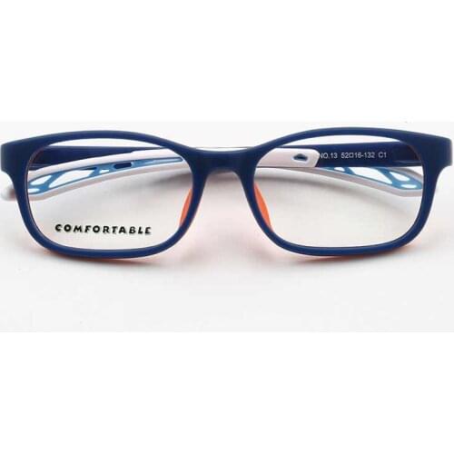 YOUTOP Kids Anti-Blue Ray Prescription Frames Boys Adjustable Myopia Silica gel eyewear Childrens Optical Eye glasses NO.13