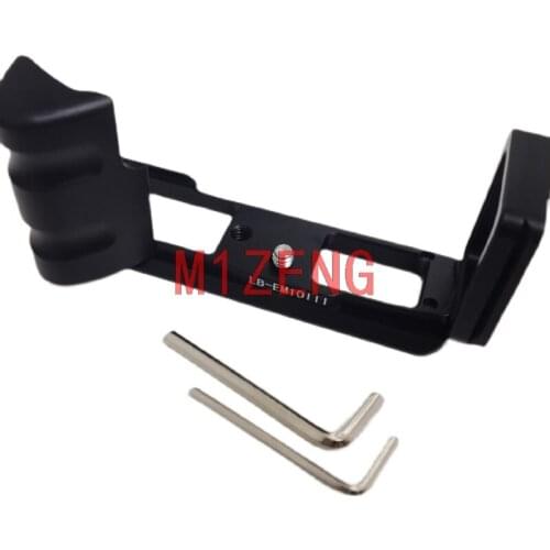 EM10III Quick Release L Plate/Bracket Holder Grip for Olympus OM-D E-M10III EM10Mark III camera RRS SUNWAYFOTO Markins tripod