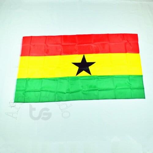 Ghana Ghananian 90*150cm flag Banner blue 3x5 Foot National flag for meet,Parade,party.Hanging,decoration