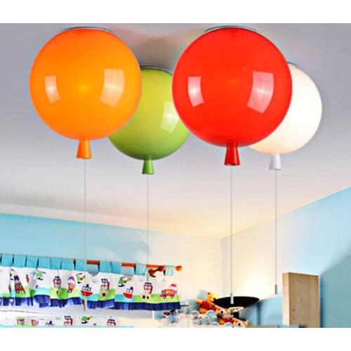 Nordic Childrens Room Balloon Chandelier Simple Modern Restaurant Bedroom Aisle Corridor Decoration Kindergarten Ceiling Lamp