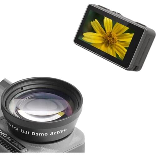 Macro HD Camera Lens Filters 15X Anti-Shake Portable for DJI OSMO Action Camera NK-Shopping