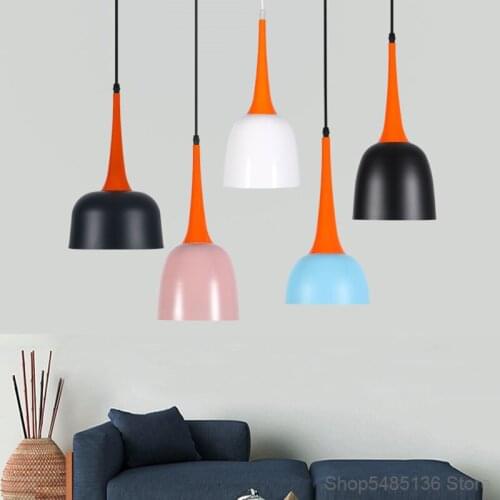 Nordic Led Pendant Lights Bar Cafe Living Room Lighting Fixtures Dining Room Kitchen Hanging Lamps Modern Suspension Luminaire