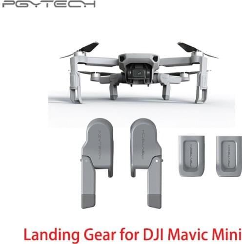 PGYTECH Mavic Mini Extended Landing Gear Leg Support Protector Extensions for DJI Mavic Mini 1/2 se Drone Accessories