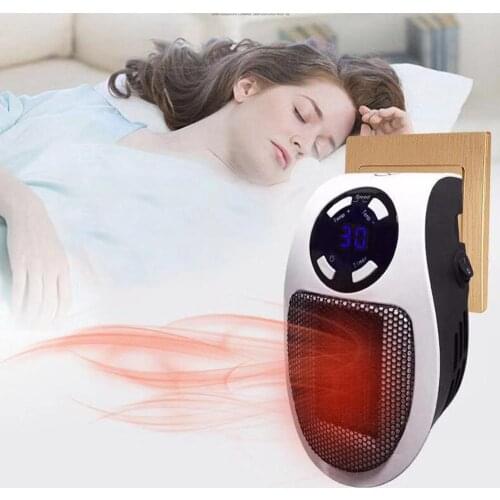 Durable Mini Wall-mounted Air Heater High-power Hot Air Fast Heating Heater Home Office Room Fan Heater