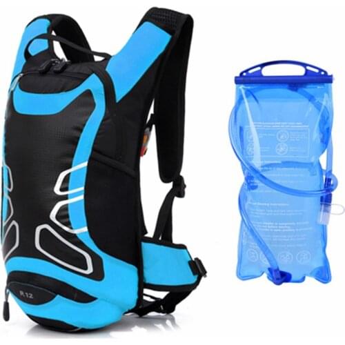 MTB Bicycle Bag Shoulder Backpack Water Ultralight Sport Riding Tactical Hiking Military Backpack 12L Bike Bicycle Cycling Bags