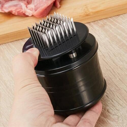 Meat Tenderizer, 56 Stainless Steel Ultra Sharp Needle Blade Tenderizer for Tenderizing Steak, Beef Kitchen Accessories