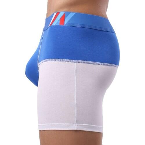 Mens Long Boxer Shorts Underwear Men Cotton Boxers Men Fitness Long Shorts Sexy Man Panties Homme Boxershorts Man European size