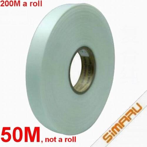 50 Meters Width 20mm, 22mm, or 26mm*0.08mm Pure PU Tape Waterproof TPU Tape Seam Sealing Waterproof Hot Melting Outdoor Clothing