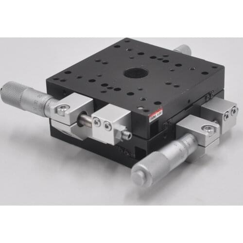 XY axis two-dimensional Sigma TAM-802SR manual precision stage cross rail fine-tuning slide aluminum alloy