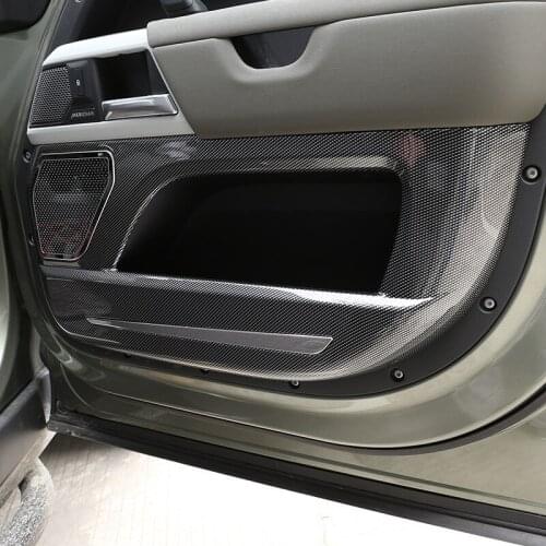 20-21 models are suitable for Land Rover Defender all-inclusive car door anti-kick panel carbon fiber pattern 110 version