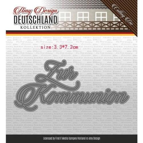 CH 2020 New Arrival Letter8 Metal Cutting Dies Embossing Scrapbooking Stencil Craft Cut Dies For DIY Card Crafts Handmade