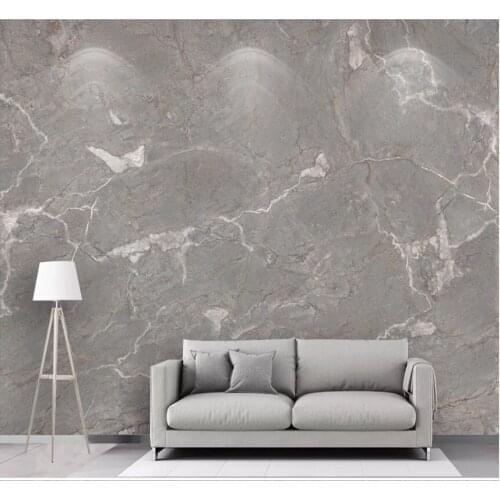 Xuesu Nordic style hd grey marbling background wall custom wallpaper 8D waterproof wall cloth