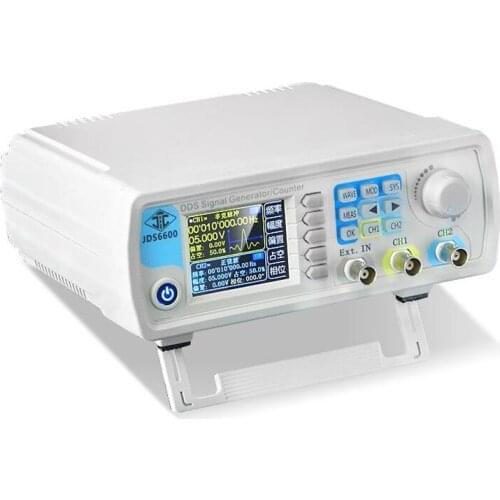 15MHZ Color Liquid Crystal DDS Function Signal Generator Dual Channel Signal Generator Arbitrary Waveform Pulse Signal Generator