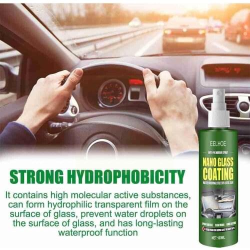 30/100ml Car Windows Glass Hydrophobic Coating Spray Agent Waterproof Cleaner Rainproof Accessories Windscreen Car Spra